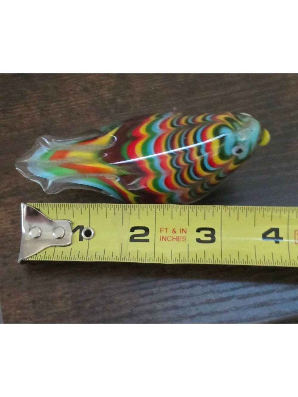 Set Of 3 Handblown Glass Bird Figurines - Multicolor Clear & Blue Designs - Picture 6 of 16